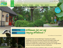 Tablet Screenshot of campingettelbruck.com